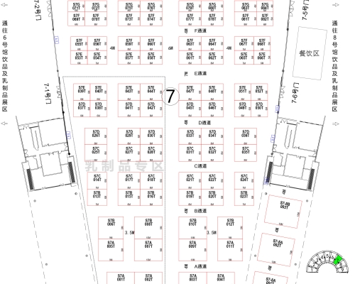 第112届成都糖酒会【饮品及乳制品馆】图纸